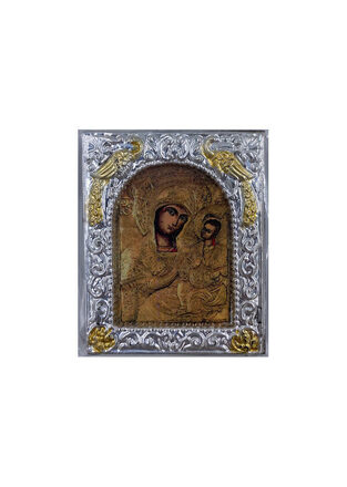 Metallic byzantine icon