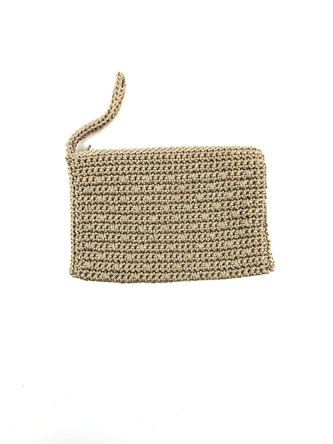 Handmade Crochet Wallet/Toiletry Bag – 19x13 cm