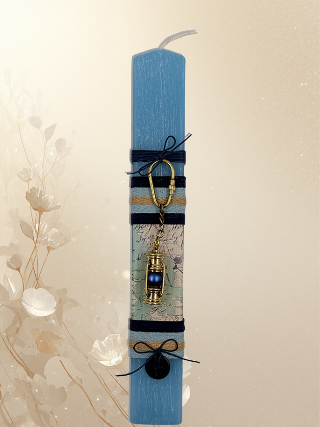 Πασχαλινή Λαμπάδα με Μεταλλικό Φανάρι – Δημιουργία Μοναζουσών 2026