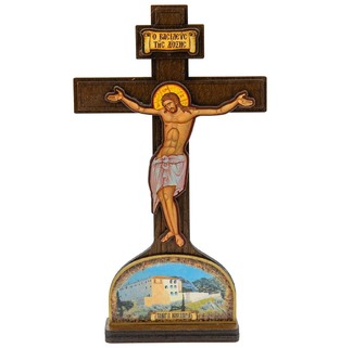 Cross with Makellarias monastery