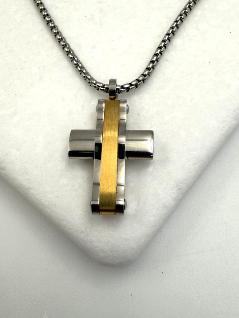Men's steel cross
