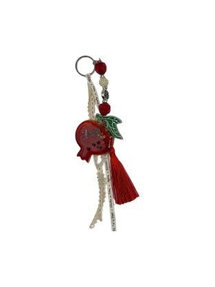 Christmas charm  with pomegranate