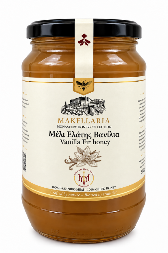 Vanilla Fir Honey 950g – Holy Monastery of Makellaria