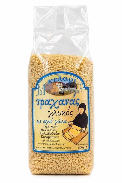 Τραχανάς Γλυκός Ψιλός με Αγνό Γάλα 500 g